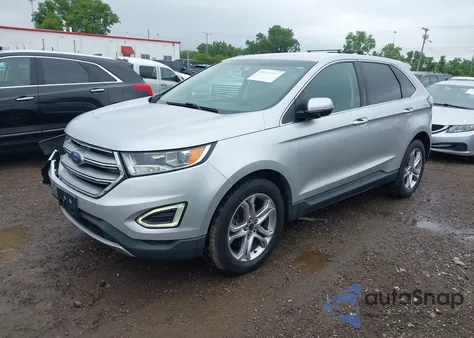2015 Ford Edge Titanium from USA, damaged, VIN 2FMTK4K9XFBB48413